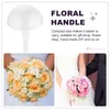 Decorative Flowers Bouquet Material Bride Floral Holder Handles Wedding Holders Foams Display Stand