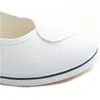 Buty do chodzenia kobiety wygodne oddychające białe płótno miękkie dolne kliny obcasy imprezowe imprezowe trampki zapatos mujer