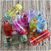 Bougies parfumées Colorf Coquillages Jelly Crystal Cire Verre Transparent Bougie De Mariage Banquet Fête De Noël Décoratif Drop Livraison Dhvph