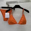 Märke badkläder kvinnor bikini set designer baddräkt mode tvådelar kostym baddräkter kvinnor sexig simning semester flickor slitage separat 2 st 29 mars