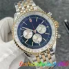 U1 من أعلى الدرجة AAA bretiling orologio mens watch 44mm chronograph chronograph navitimer super luminous watches montre de luxe sapphire wristwatches 061