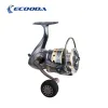 Carretéis Ecooda tem II Spinning Fishing Reel 10 + 1 20005000 410kg Drag Power Rodas de pesca de água salgada