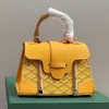 Дизайнерская сумка роскошная сайгон щипа модная сумка для плеча летняя классическая подлинная кожаная кожа Дизайнерские сумки клапают женщины