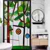 Window Stickers Stained Glass Frosted Surface Bedroom Bathroom Decor Film Privacy Lucky Tree Custom Size