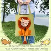 Cat Carriers Lion Design Bags Adjustable Pet Tote For Outdoor Handbag Breathable Canvas Bag Kitty Puppy