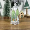 Candle Holders Wind Lamp Ornament Small Light The Gift Christmas Table Decoration Ornaments Desktop Party Pendant