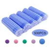 Escovas 500pcs/lot Micro Brushes de aplicação para cílios para cílios Limpeza de limpeza de limpeza