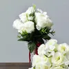 Dekorative Blumen im koreanischen Stil Hochzeit Sentie Bouquet Simulation Blume Braut Brautjungfern Home Desktop Requisiten Dekoration