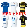 23 24 Real Zaragoza Raton Mens Soccer Jerseys 2023 2024 Narvaez Zapater Bermejo Francho Home Away 3rd Short Sleeve Football Shirts Adult Uniforms Men Kid Kit Kit