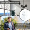 Управление Moes Wi-Fi Rf433 Smart Touch Шторы Рулонные жалюзи Переключатель двигателя Приложение Tuya Smart Life Пульт дистанционного управления работает с Alexa Google Home