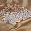 Beads 89mm White Natural Loose Real Freshwater Rice Pearl Beads