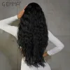 Wigs Long Black Kinky Curly Synthetic Wigs with Bang Deep Wave Cosplay Daily Natural Hair Wigs for Women Afro Heat Resistant Hair