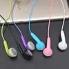 Computer universal headphones crystal line MP3 headphones earplug flat headphones bass earplugs 3.5mm headphones in stock