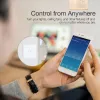 Stecker 1/2/3/4gang Tuya WiFi Smart Touch Switch EU Home Light Wall Taste Smart Life Neutral Draht für Alexa Google Home Assistent Alice