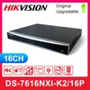 Hikvision 4K NVR 8-CH DS-7608NXI-K2/8P 16-CH DS-7616NXI-K2/16P 8/16 POE Ports Acusense Yüz Tanıma Ağı Video Kaydedici