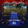 GamePads JS61モバイルゲームアクセサリーゲームパッドジョイスティックガティロスパラPUBG L1 R1合金キーボタンiPhone samsung xiaomi