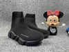 Pierwsze Walkers Designer Buty dla dzieci Slip-On Baby Size 26-35 Pudełko Opakowanie Dziewczyna Chłopiec Kostka Buty Multi Color Opcjonalne trampki Toddler Nov25 L240402