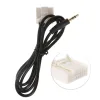 3.5MM AUX Audio Radio Male Interface MP3 Player Phone Adapter Cable for Toyota