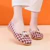 Casual Shoes Cresfimix Sapatos Femininas Lady Cute Sweet Light Weight Bow Tie Slip On Flat Loafers For Spring & Summer Women A498