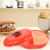 Din sets sets gedroogde persimmon fruitplaat serveerlade met dekselschotel voor feestjes schotel