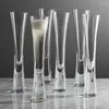 Wine Glasses 2 Pcs British Moya Champagne Flutes Wedding Party Sparkling Glass Crystal Aperitif Goblet Sherry Cups Restaurant Glassware