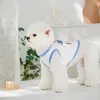 犬のアパレルペット春と夏3次元かわいいボトルベストテディベア小さな2本足の猫の服