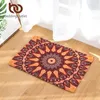 Tapetes BeddingOutlet Mandala Imprimir Tapete Macio Tapete Não-Slip Boho Tapete Absorvente Colorido Capacho para Quarto Porta de Cozinha 2 Tamanhos