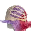 الباروكات الليميل الباروكة الشعر الاصطناعية أنيمي التصميم لونا cosplay wig luna wig pink مختلط اللون