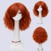 Wigs MSIWIGS Short Bob cosplay parrucca per donne capelli verdi sintetici Nuovo stile parrucca resistente al calore estivo naturale con scoppi laterali