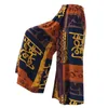 Womens Wide Leg Boho Harem Pants Gypsy Hippie Indian Thailand Bohemian Palazzo smockade midjan Aladdin byxor Skjorta 240402