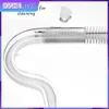 Drinking Straws Cross-border Anti Lip Wrinkle Straw Reusable Sideways Glass Personality Universal Anti-aging