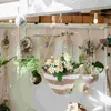 Вазы, балконный цветочный горшок, настенная корзина для цветов, маленькие корзины для растений, комнатные горшки, настенный декор для хранения травы