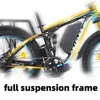 Bikes Fat delivery 29 inch full suspension mount mountain bike/29er frame mountain bicycke /29'' mtb bike bicicleta mountain bicycleL240105