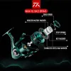 Reels VWVIVIDWORLD High Quality Double Spool Alloy Fishing Reel High Speed Spinning Reel Casting reel Carp For Saltwater