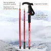 Sticks Rubber Tips Protectors Anti Shock 4 Colors Walking Canes Telescopic Trekking Hiking Poles Nordic Walking Sticks