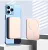 Mini magnetic 5000mah power bank wireless phone power bank Candy Colors powerbank lyp086