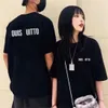 럭셔리 브랜드 남자 디자이너 티셔츠 스웨트 셔츠 남성과 여자 같은 스타일 Tshirt 여름 짧은 슬리브 캐주얼 셔츠 탑 느슨한 하이 스트리트 티 셔츠