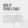 Assiettes Table du thym CALYPSO 12 pièces STOARE SERVICE DE DINGADE SERVICE POUR 4 Fabriqués à partir de lave-vaisselle et de coffre-fort à micro-ondes