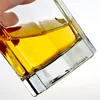 Factory direct selling octagonal glass creative transparent beer beverage cup household 200ml drinking tea cup wholesale