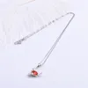 Pendentifs Pekurr 925 Sterling Silver Crystal Bird Collier pour femmes Zircon Paix Animal Fine Bijoux Accessoires