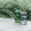 1L/1.5L Lange Uitloop Gieter Plastic Bloem Ingemaakte Gieter Ketel Roestvrij Gebogen Mond Tuin Planten Sprinkler Fles 240322