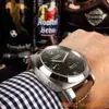 Wysokiej jakości zegarek Watch Watch Watch Sapphire Glass 47 mm 16 mm Pierwszy warstwowy pasek krowi z klamrą w pełni automatyczny mechaniczny Qcux