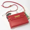 Designer bag, crossbody bag, luxurious women's shoulder bag, gold-plated buckle, high-quality and fashionable