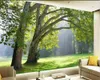 Wallpapers Custom Wallpaper 3d Fresh Natural Scenery Woods Big Trees Forest Beauty Murals Living Room Bedroom TV Background Wall Decoration