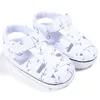 Marque né infantile bébé filles garçons été sandales décontractées chaussures 2 Style coton imprimé Cool doux 018 M 240329