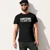 Polos masculinos sarcasmo é como eu abraço camiseta roupas vintage camisetas personalizadas para homens gráfico