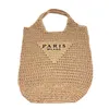 Nieuwe geweven tas Fashion Crochet Handtas Grote capaciteit Fotografie Holiday Shopping Straw Portemonnees Verkoop