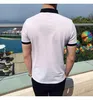 Herren Polos Hohe Qualität Poloshirt Männer Sommer Slim Fit Para Hombre Kurzarm Atmungsaktive Casual Homme Mannen Kleding