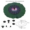 Garden Decorations 7V 1.4W Solar Floating Fountain Water Pool Pond Decoration Panel Powered