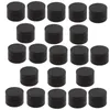 Bouteilles de stockage 60 pcs/paquet 15g noir en plastique rond vide Pot de maquillage Pot voyage crème pour le visage Lotion cosmétique conteneur rechargeable